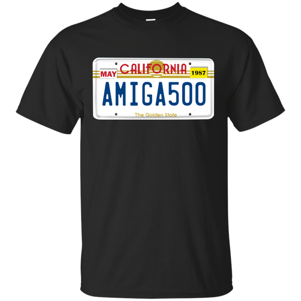 AMIGA - Amiga 500 License Plate T Shirt & Hoodie