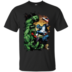Marvel - Hulk vs Cap hulk vs captain america T Shirt & Hoodie