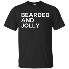 Father - Bearded And Jolly christmas T Shirt & Hoodie