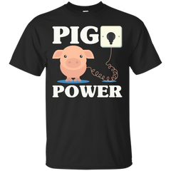 Mom - Pig Power  Piggy Curly Tail Electric Outlet pigs T Shirt & Hoodie