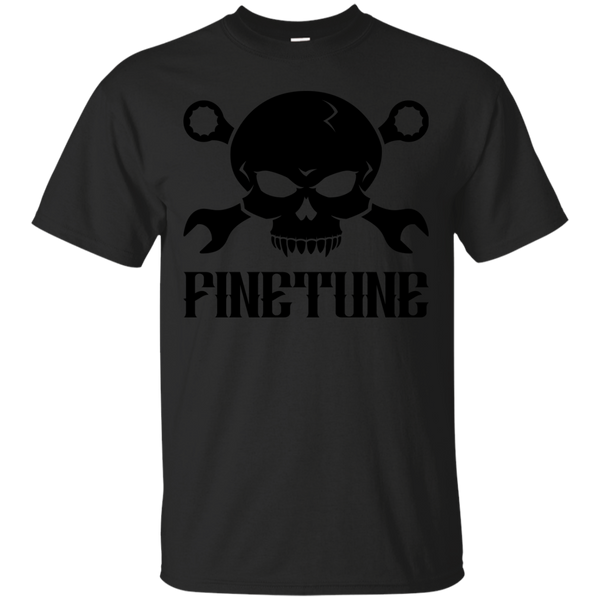Biker - SKULL N TOOLS 2  FINETUNE BLACK T Shirt & Hoodie