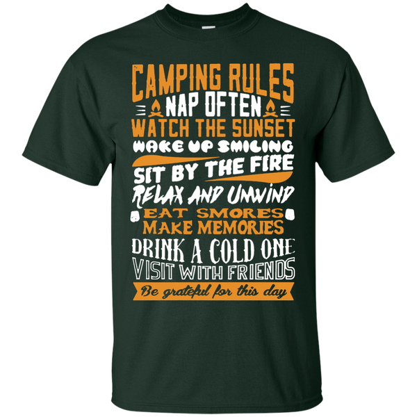 Camping - Camping Rules camping rules T Shirt & Hoodie
