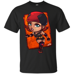 Marvel - Superhero Roller Derby Black Widow roller derby T Shirt & Hoodie