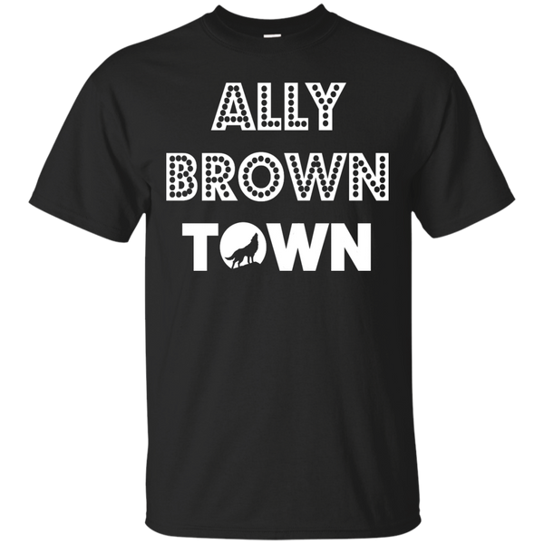 ALLY BROWN TOWN - ALLY BROWN TOWN official  WHITE T Shirt & Hoodie