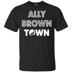 ALLY BROWN TOWN - ALLY BROWN TOWN official  WHITE T Shirt & Hoodie