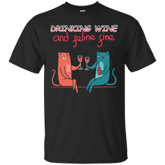 Electrician - DRINKING WINE FELINE FINE T Shirt & Hoodie
