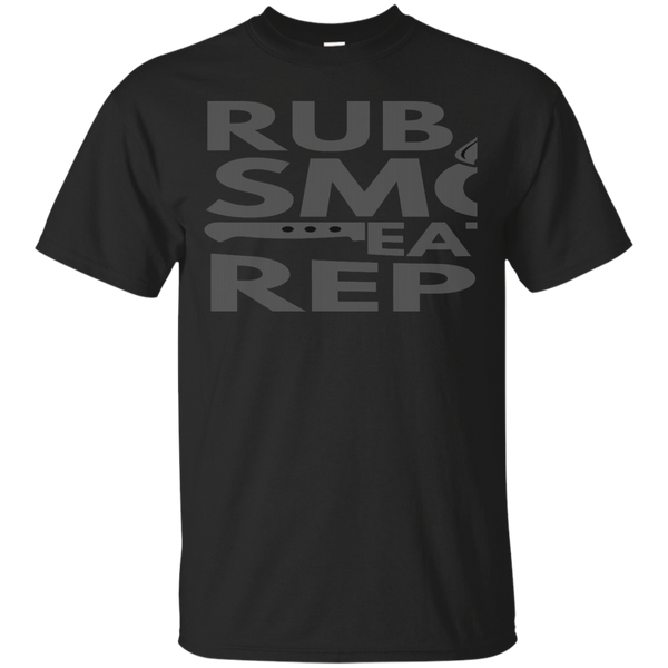 BBQ - Rub Smoke Eat Repeat BBQ T Shirt & Hoodie