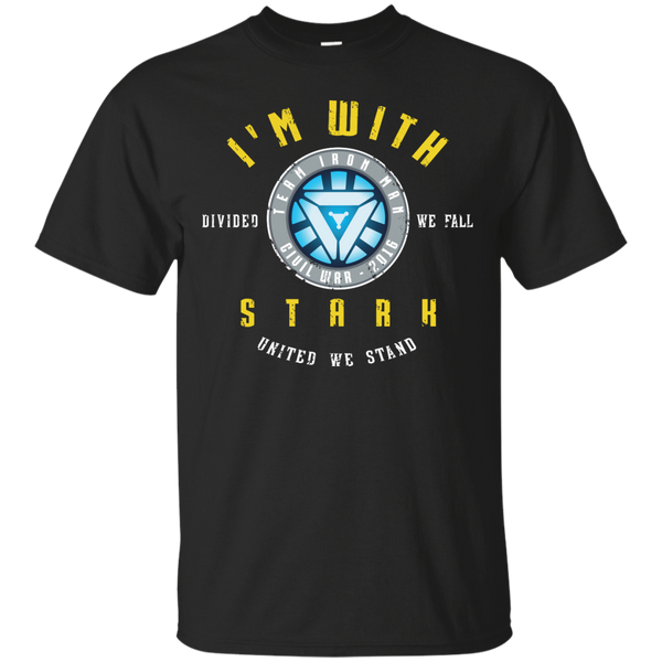 CAPTAIN AMERICA - Team Iron Man T Shirt & Hoodie