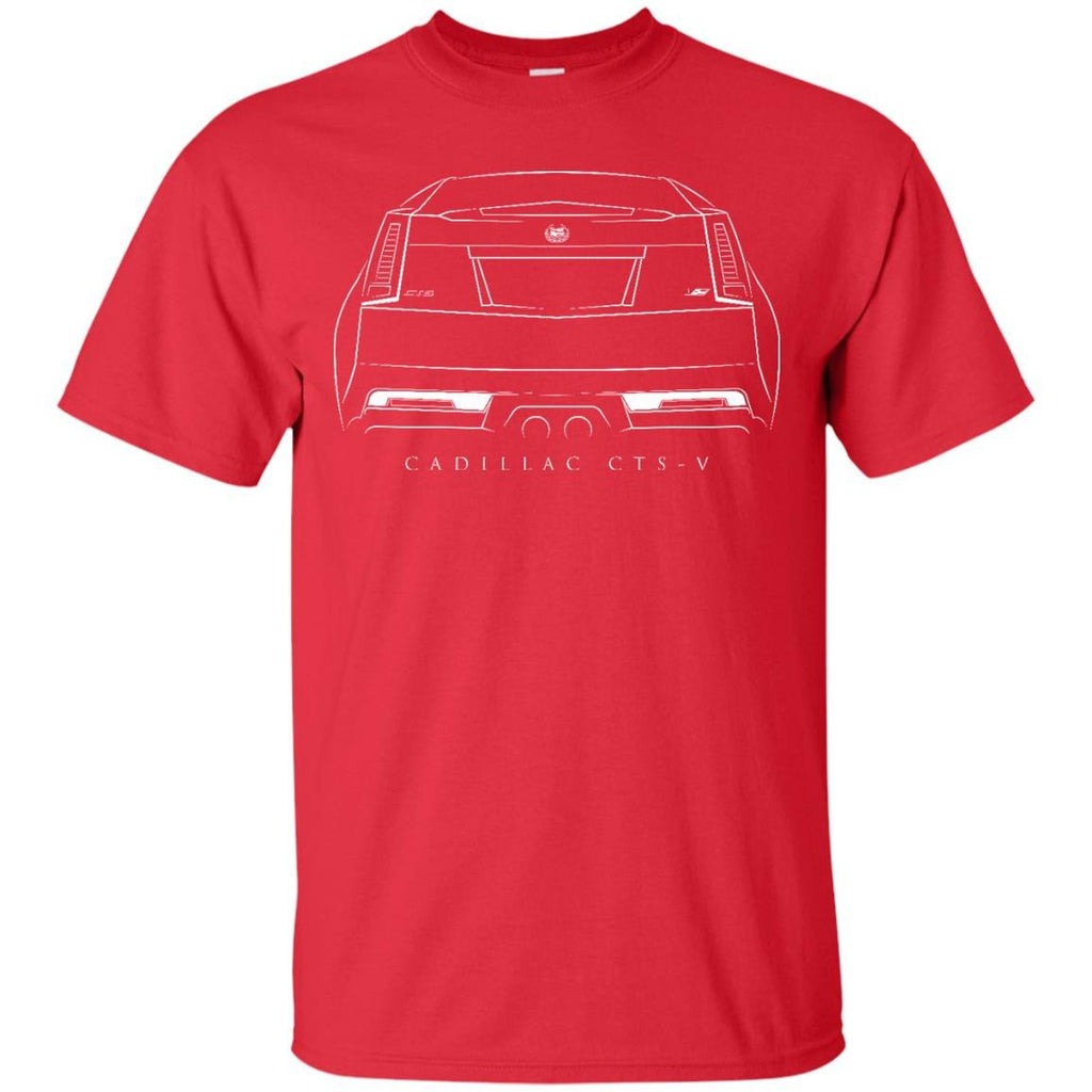 CTS V Cadillac CTSV Back stencil T Shirt Hoodie 1920TEE