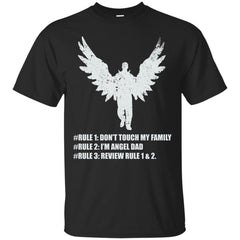 DAD - Angel Dad T Shirt & Hoodie