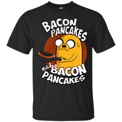 ADVENTURE TIME WITH FINN AND JAKE - Makin Bacon Pancakes T Shirt & Hoodie