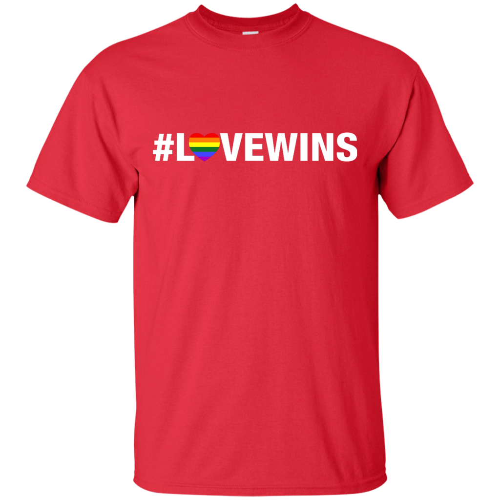 LGBT - Love Wins white scotus T Shirt & Hoodie