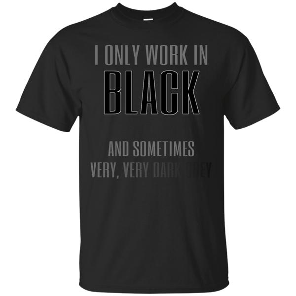Lego - I ONLY WORK IN BLACK T Shirt & Hoodie