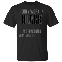 Lego - I ONLY WORK IN BLACK T Shirt & Hoodie