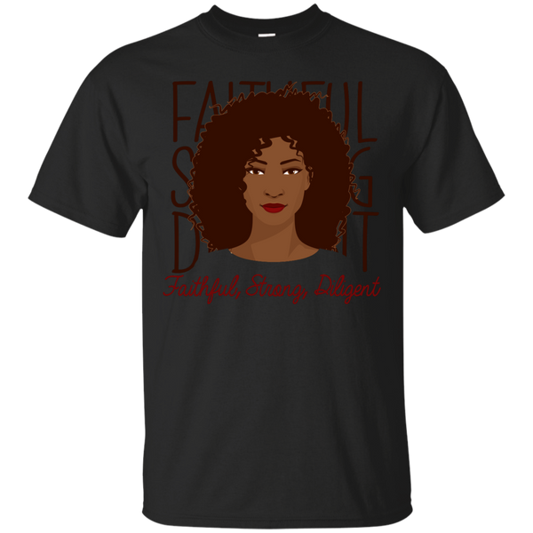 AFRICAN AMERICAN ART - FAITHFUL STRONG DILIGENT T Shirt & Hoodie
