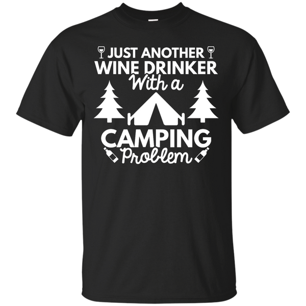 Camping - Wine Drinker Camping wine T Shirt & Hoodie