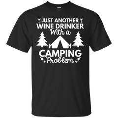 Camping - Wine Drinker Camping wine T Shirt & Hoodie