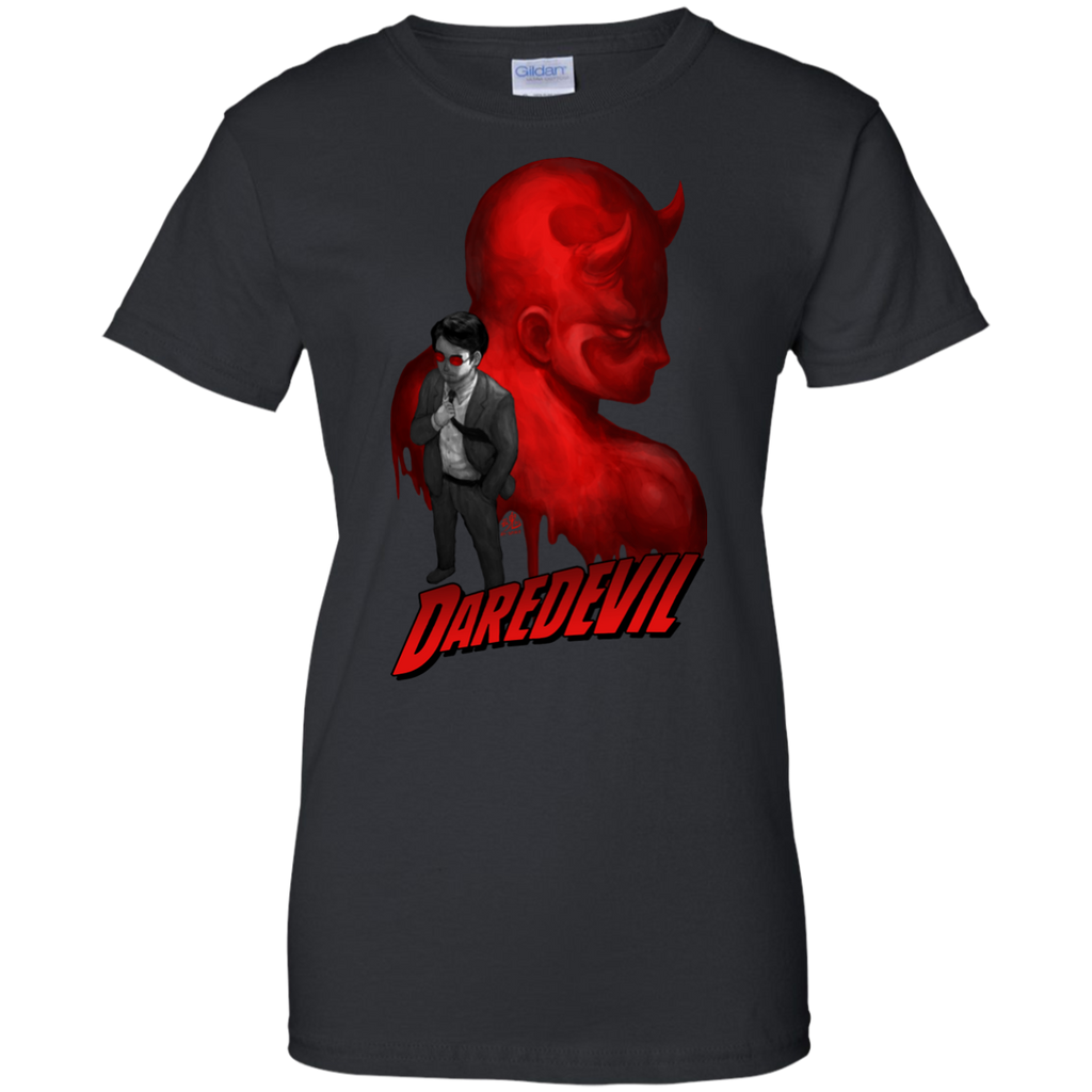 Marvel - Daredevil with Logo superheroes T Shirt & Hoodie