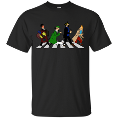 ADVENTURES OF TINTIN - Tintin Abbey Road T Shirt & Hoodie