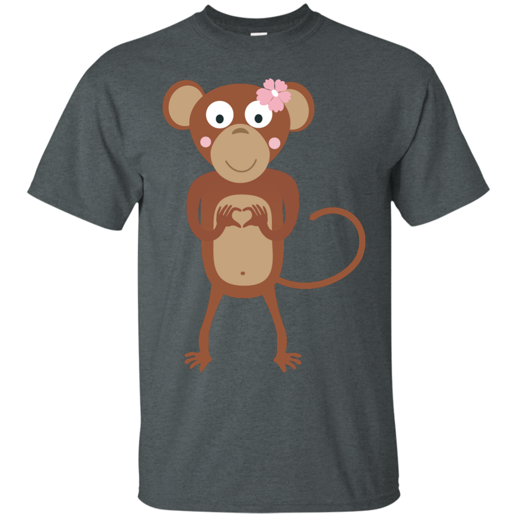 LGBT - amorous female monkey with flower female T Shirt & Hoodie