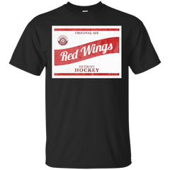 Hockey - Red Stripe Wings made in detroit T Shirt & Hoodie