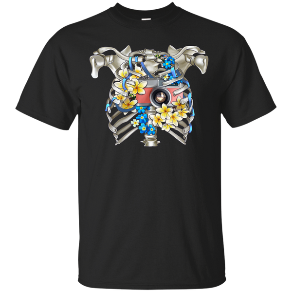 Photographer - SKELETON_HEART CAMERA T Shirt & Hoodie