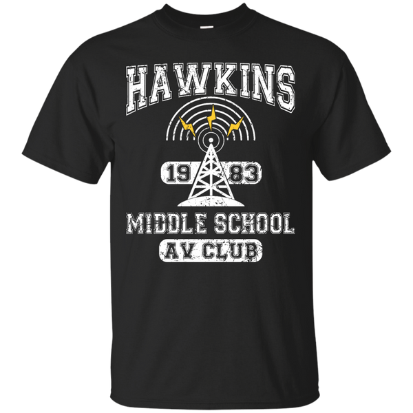 Stranger Things - Stranger Things Tee  Hawkins AV Club hawkins middle T Shirt & Hoodie
