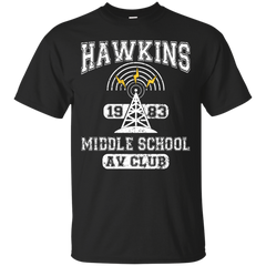 Stranger Things - Stranger Things Tee  Hawkins AV Club hawkins middle T Shirt & Hoodie