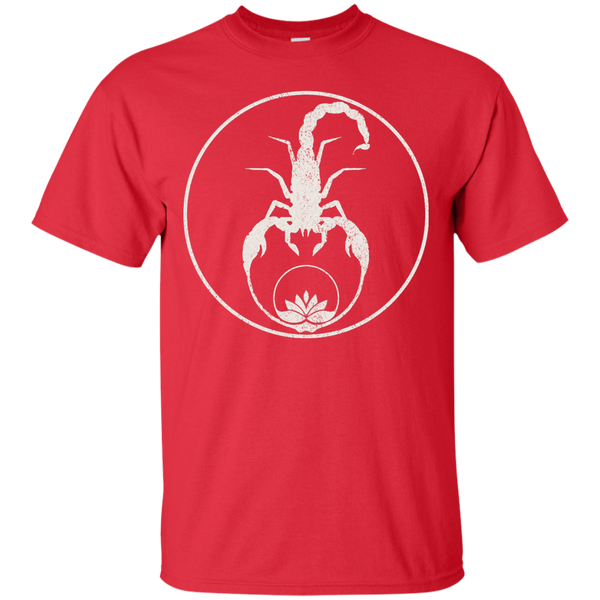 Yoga - Scorpions and Lotus Flower on Black T Shirt & Hoodie