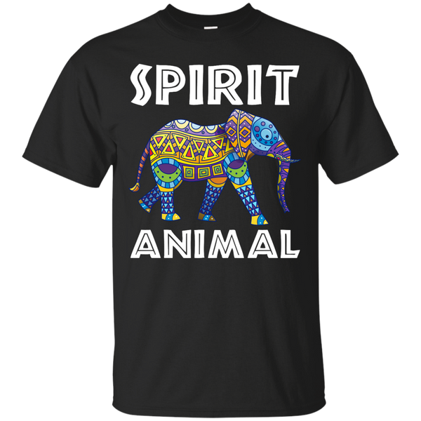 Mom - Elephants Are My Spirit Animal  Tribal Colorful Animal elephants T Shirt & Hoodie