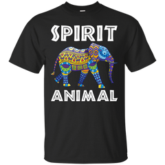 Mom - Elephants Are My Spirit Animal  Tribal Colorful Animal elephants T Shirt & Hoodie