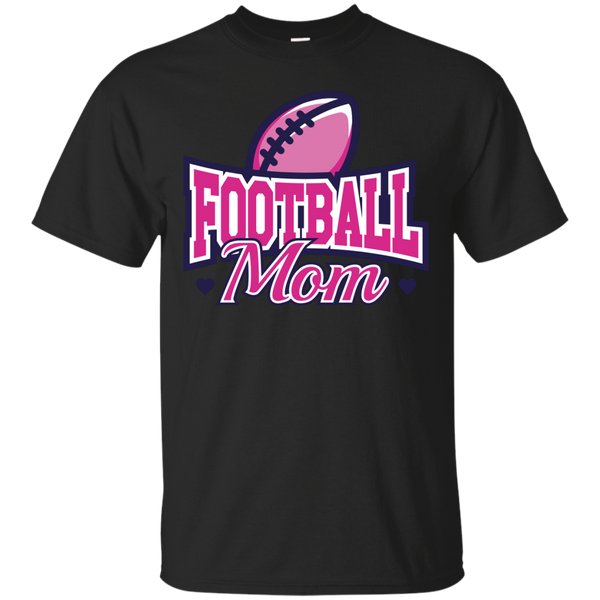 Mom - Football Mom purple T Shirt & Hoodie