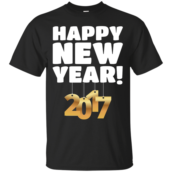 Mom - Happy New Year  2017 Gold Hanging Numbers new years celebration T Shirt & Hoodie