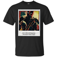 DEADPOOL - Deadpool TRex Polaroid T Shirt & Hoodie
