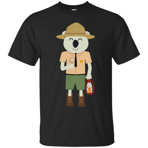 Camping - koala ranger with hat nature T Shirt & Hoodie