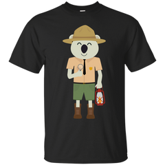 Camping - koala ranger with hat nature T Shirt & Hoodie
