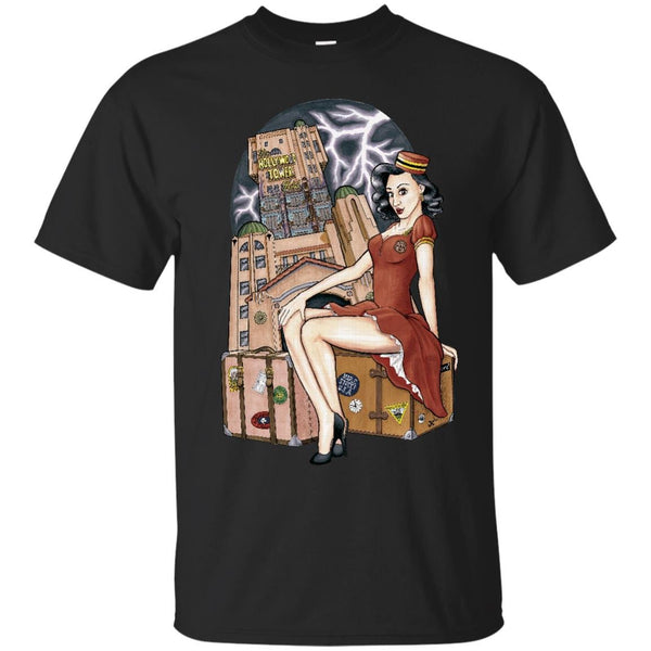 HOLLYWOOD TOWER HOTEL - Tower of Terror Pinup T Shirt & Hoodie