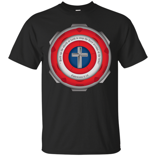 Marvel - Captain Shield of Faith superhero T Shirt & Hoodie