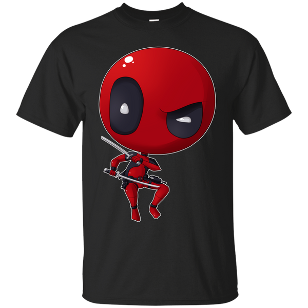 Deadpool - Chibi Deadpool nerd T Shirt & Hoodie