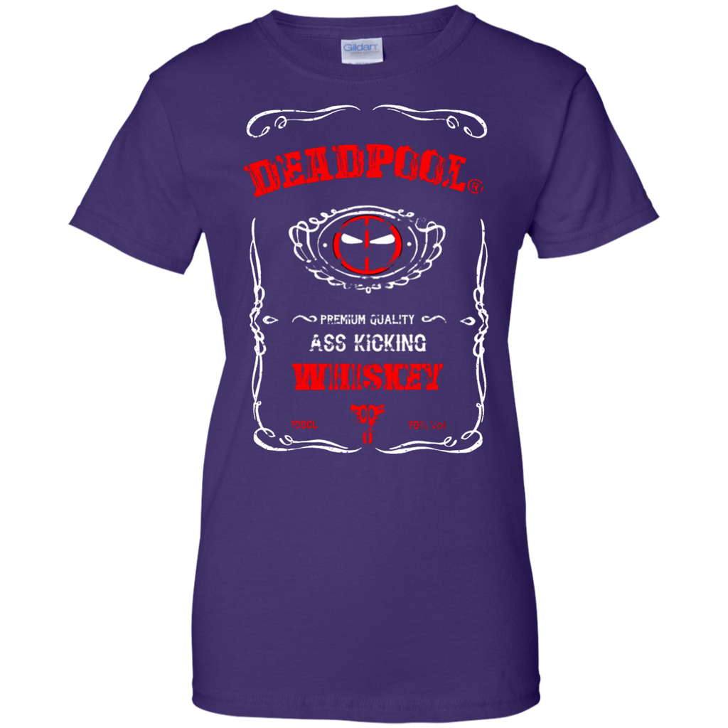 Deadpool whiskey t sales shirt