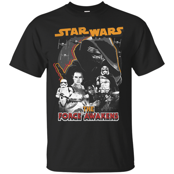 Star Wars - Force Awakens Squared T Shirt & Hoodie