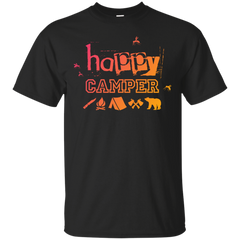 Hiking - Happy Camper funny camping T Shirt & Hoodie