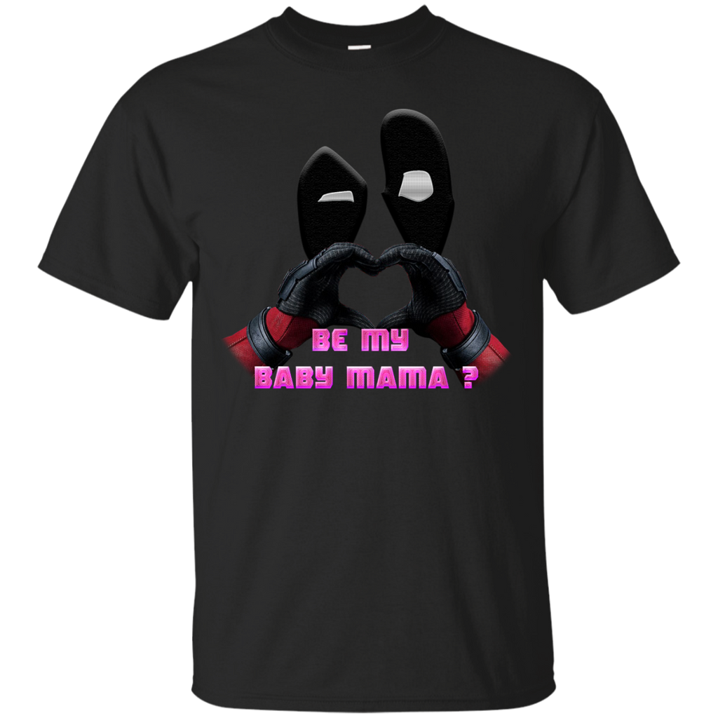 Marvel - DeadPool FaceMask H Heart Be my Baby Mama deadpool facemask h heart be my baby mama T Shirt & Hoodie