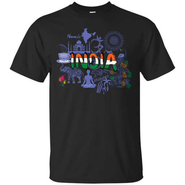 Yoga - Welcome to India Purple T Shirt & Hoodie