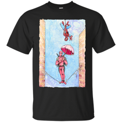 Marvel - Haunted Mansion Deadpool and Spiderman illustration T Shirt & Hoodie