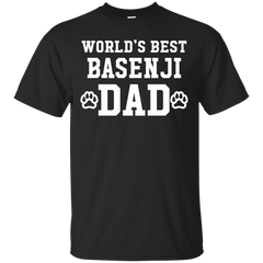 BASENJI DAD - Worlds Best Basenji Dad T Shirt & Hoodie