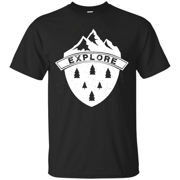 Hiking - Explore the Great Outdoors retro T Shirt & Hoodie