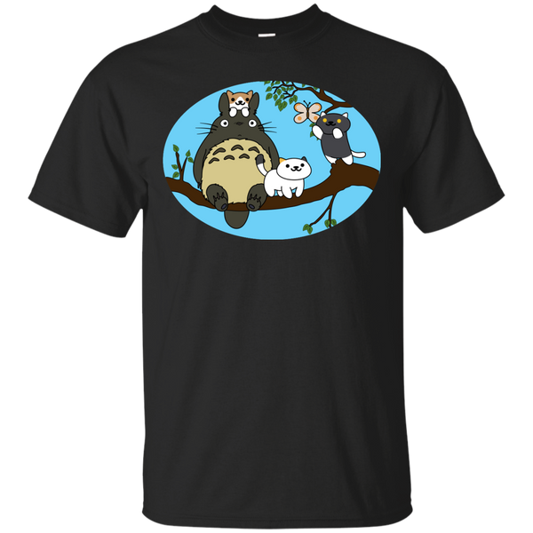 Neko Atsume - Totoro X Neko Atsume studio ghibli T Shirt & Hoodie