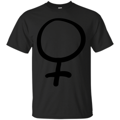 LGBT - Feminist HandDrawn Female Symbol woman symbol T Shirt & Hoodie