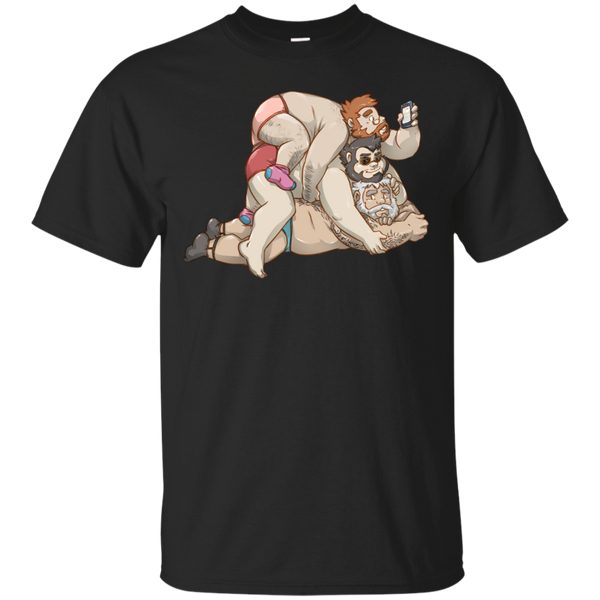 BEARDEDMEN - The bear stack T Shirt & Hoodie